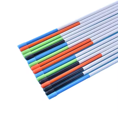 High Quality 3mm Glass Fiber Rod Pointed Head Colour Fiberglass Driveway Marker and Plant Support Sticks