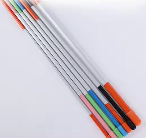 High Quality 3mm Glass Fiber Rod Pointed Head Colour Fiberglass Driveway Marker and Plant Support Sticks