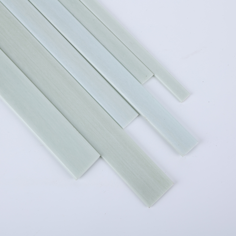 flat fiberglass rods in different sizes