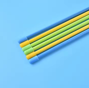 Factory Customized Colorful Garden Supports Sticks Hollow Plant Fiberglass Rod/driveway Marker