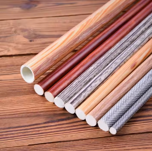 Hollow Fiberglass Rod Pultruded Tube Insulation Custom Fiberglass Pultrusion Round Tube Fiberglass Snow Stakes