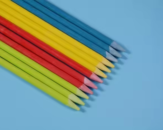 High Strength Colorful Fiberglass Rod Durable Snow Driveway Marker Solid Garden Plant Support Sticks