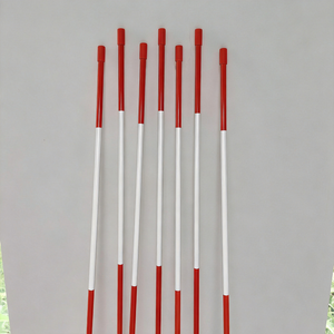 1/4" 11/16" 5/16" 3/8" fiberglass reflective driveway marker for snow rod sign in night