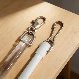 9.5mm Fiberglass Curtain Wand for Open And Close Hotel Curtain with Hook And Handle