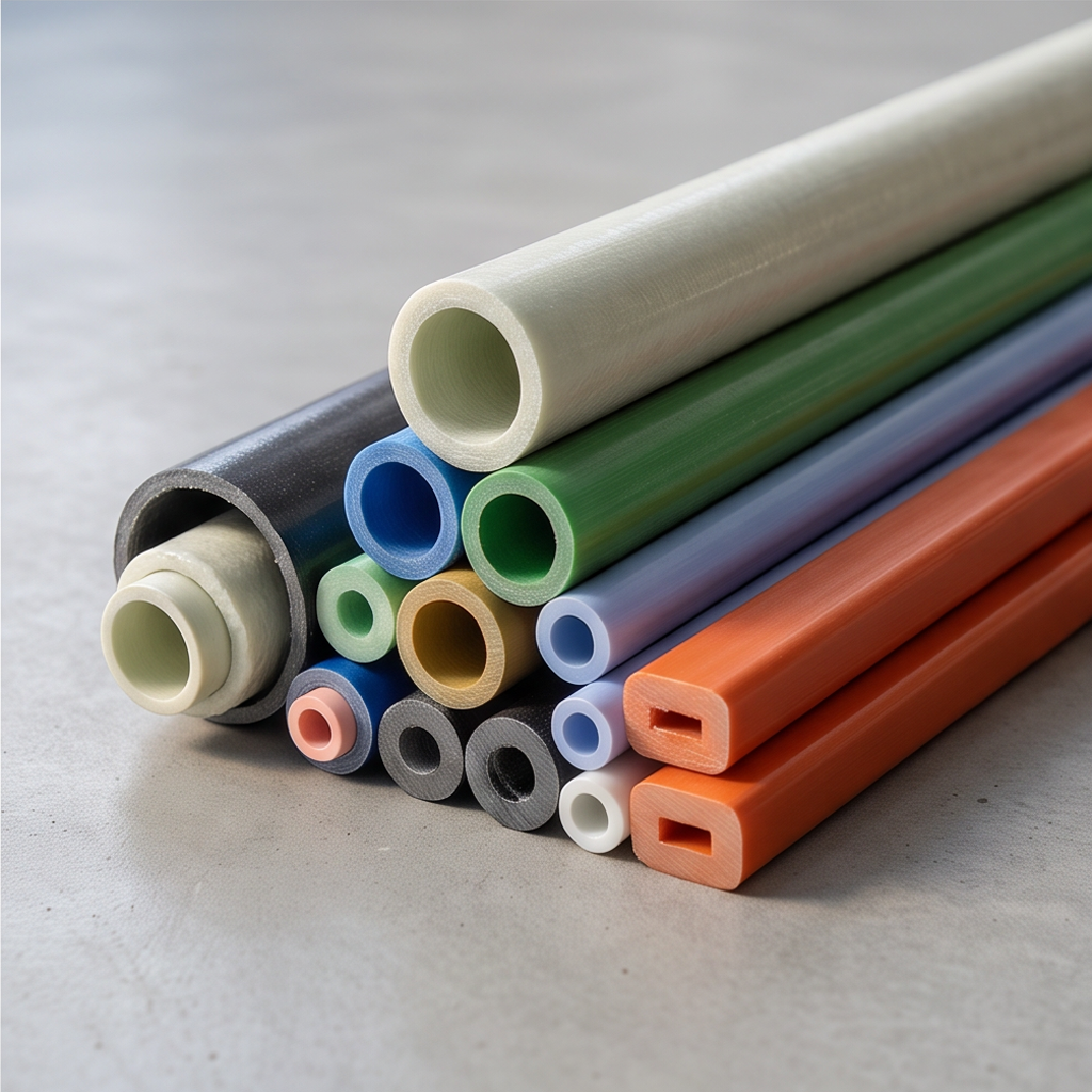 Hollow 6mm Fiberglass Tube for Foldable Kite/tent/box Frame From China Factory 