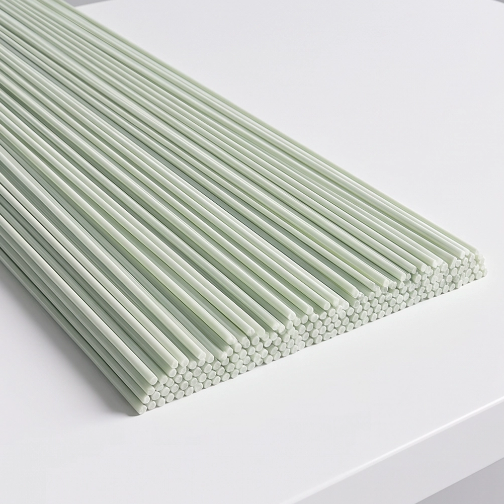 Light Weight Flexible 2.5mm 3mm 4mm Fiberglass Rod, Pultruded Solid FRP Round Bar for Kite Frames, Model Aircraft, Tent Poles & DIY Crafts