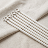9.5mm White Fiberglass Curtain Wand for Open And Close The Curtain Fabric