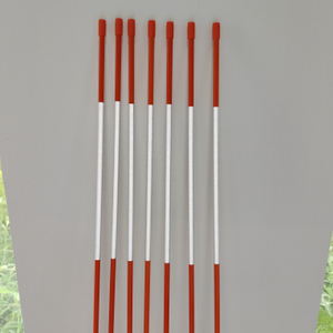 1/4" 11/16" 5/16" 3/8" fiberglass reflective driveway marker for snow rod sign in night