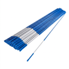 Blue Fiberglass Rod 6.35mm / 6.9mm / 7.9mm – Reflective Lane Marking & Driveway Marker