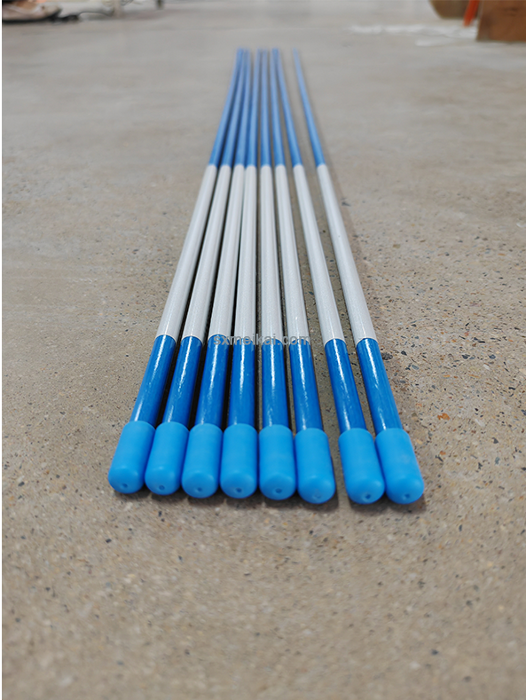Blue Fiberglass Rod 6.35mm 6.9mm 7.9mm for Lane Marking And Drive Way Marker