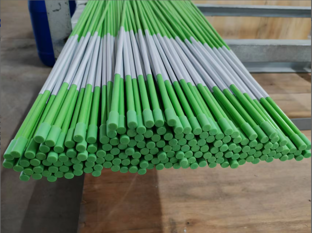 green anti-corrosion drive way marker fiberglass rod