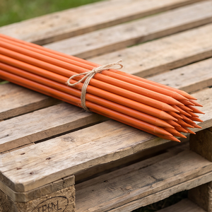 Fiberglass Rod 10mm*120cm Orange Livestock Fence Support Suitable for Cattle Management From China Manufacture