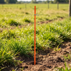 Fiberglass Rod 10mm*120cm Orange Livestock Fence Support Suitable for Cattle Management From China Manufacture